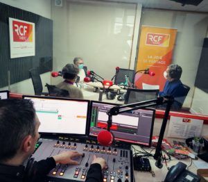 Photo de l'émission RCF du 14 janvier 2021
